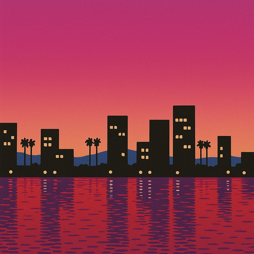 Skyline - Malen nach Zahlen - für Erwachsene & Kinder - 40cm x 50cm