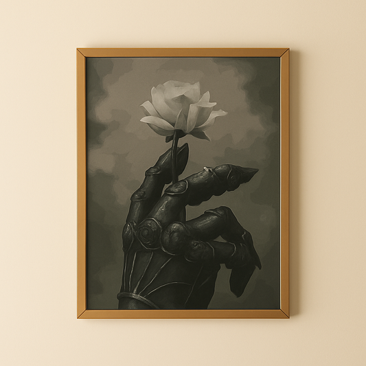 Ritter Rose - Malen nach Zahlen - für Erwachsene & Kinder - 40cm x 50cm