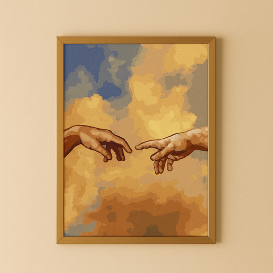 Hoffnung - Malen nach Zahlen - für Erwachsene & Kinder - 40cm x 50cm