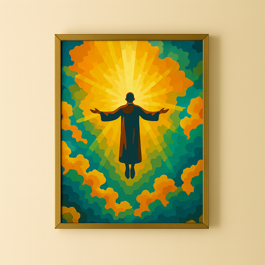 Himmel - Malen nach Zahlen - für Erwachsene & Kinder - 40cm x 50cm
